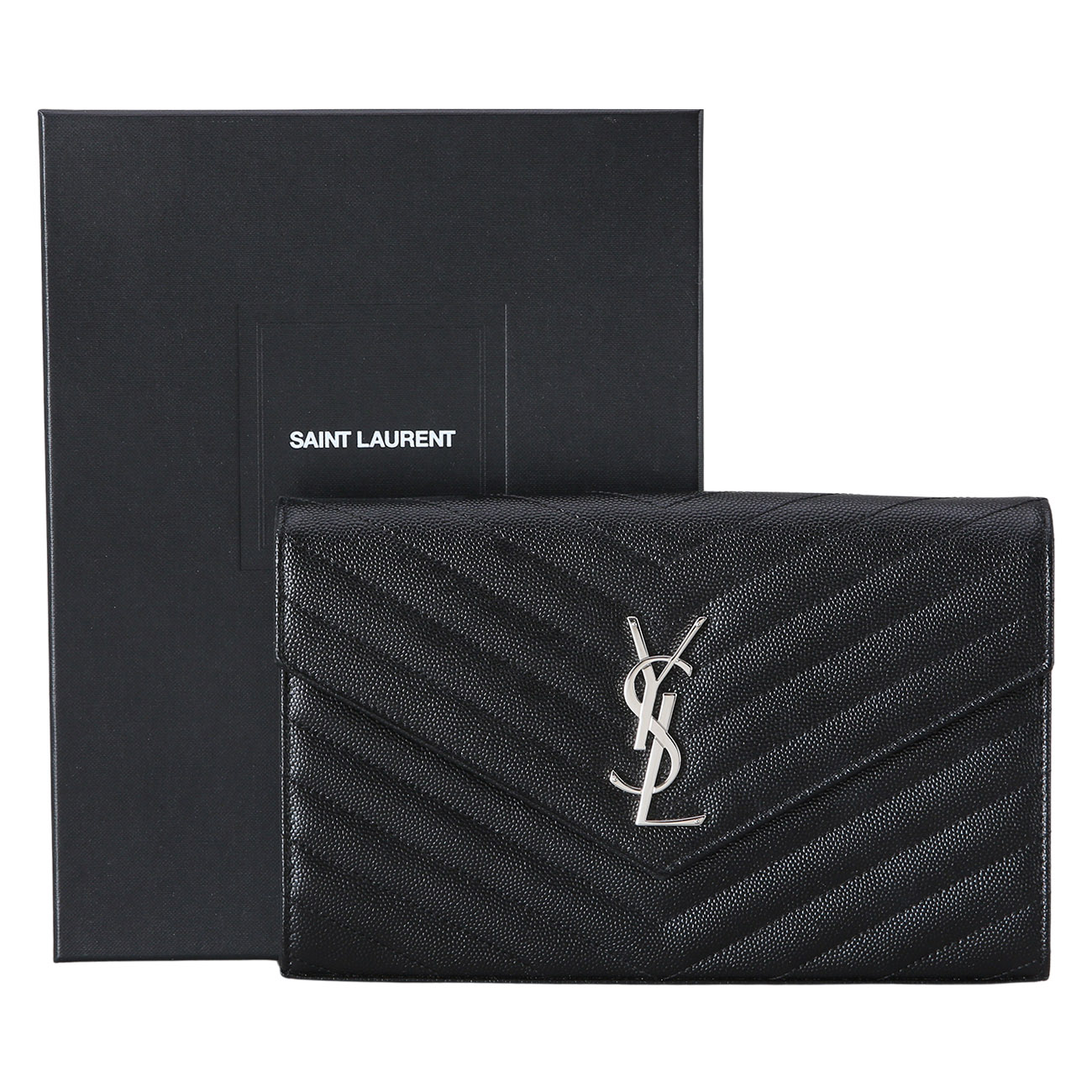 Yves Saint Laurent(USED)생로랑 377828 모노그램 마틀라세 WOC